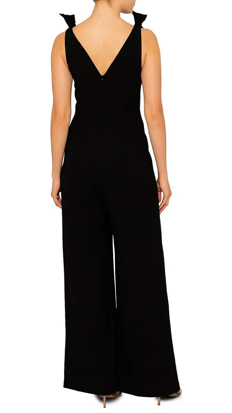 Zimmermann Wide Leg Jumpsuit Black Size 1 / AU 10  - Image 3