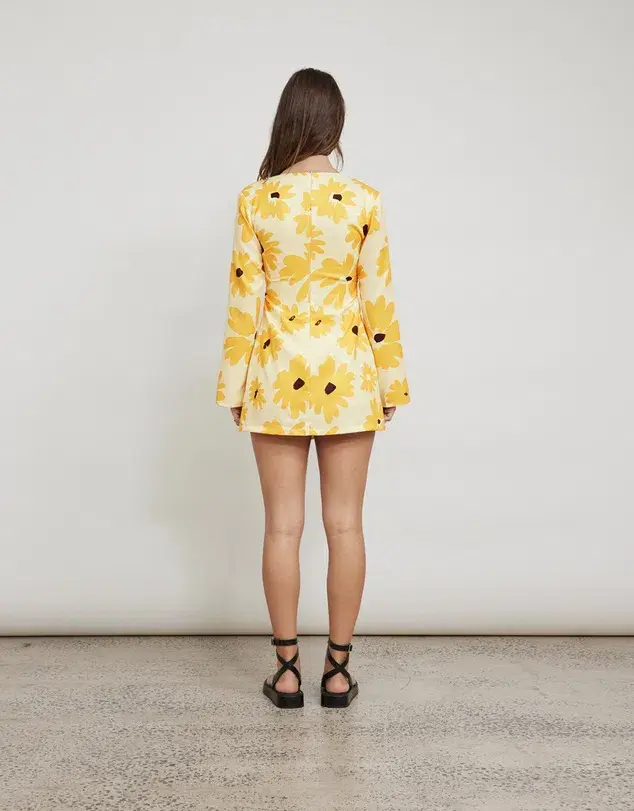 Tojha Leanna Mini Dress Floral Size XS / AU 6  - Image 2