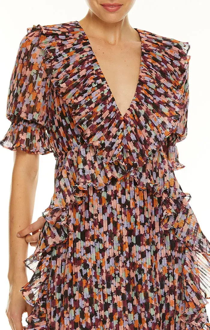 Talulah Sweet Sugar Midi Dress Floral Size L - Image 4