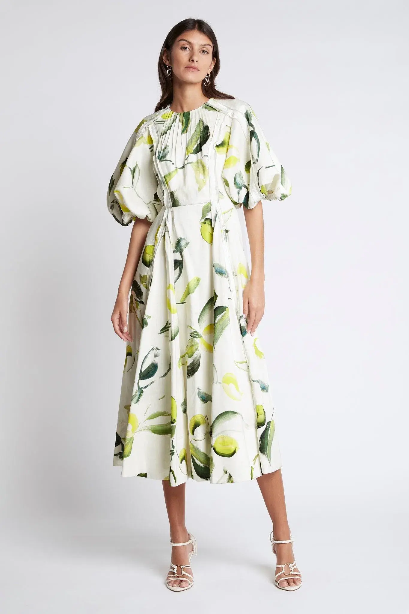 Aje Zest Midi Dress Print Size XS / AU 6 - Image 1