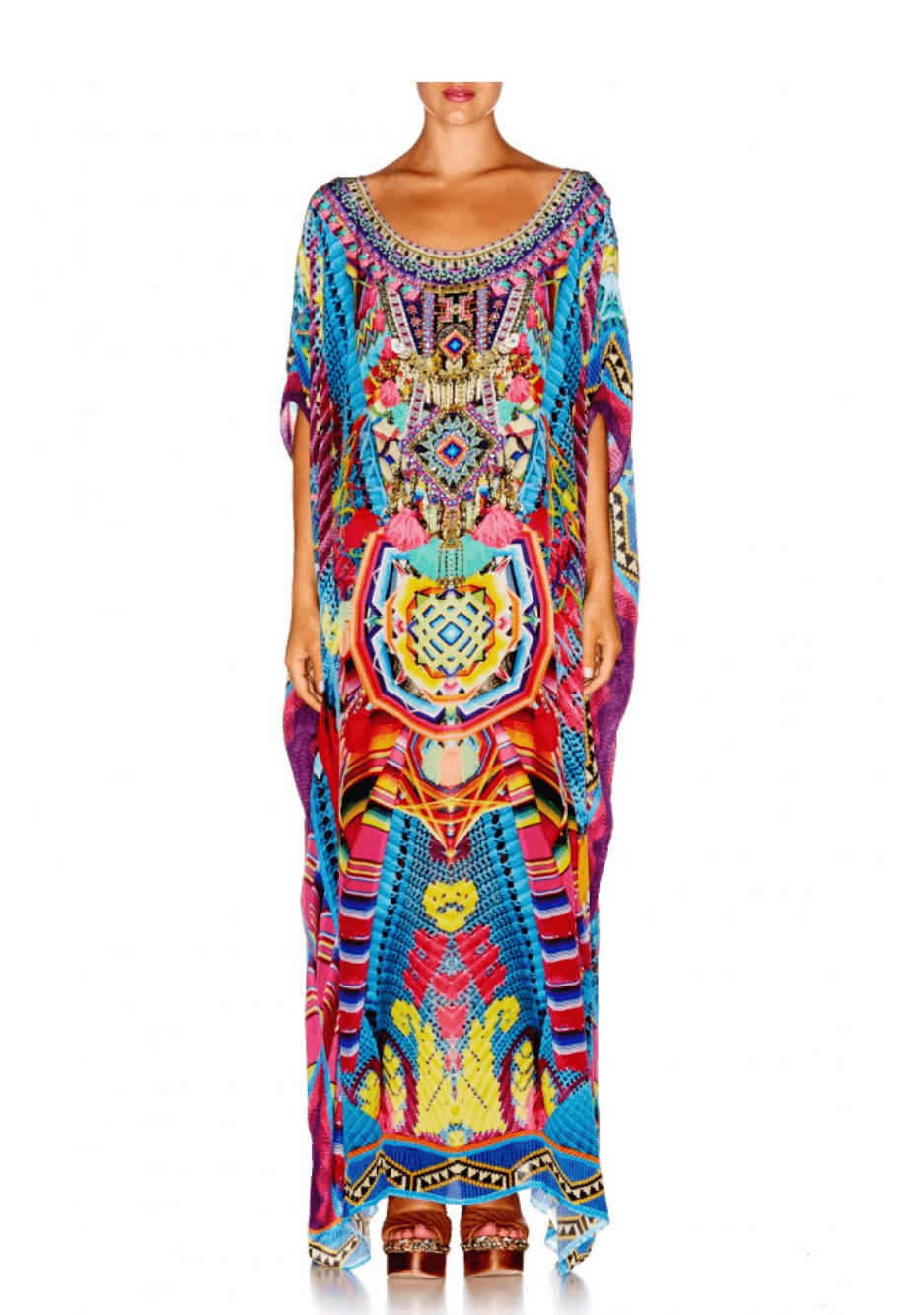 Camilla Ms Mochilla Round Neck Kaftan One Size for rent on The Volte - main image