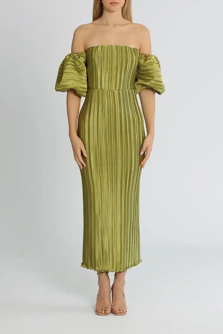 Lidee Sirene Gown in Olive Size 12 - Image 1