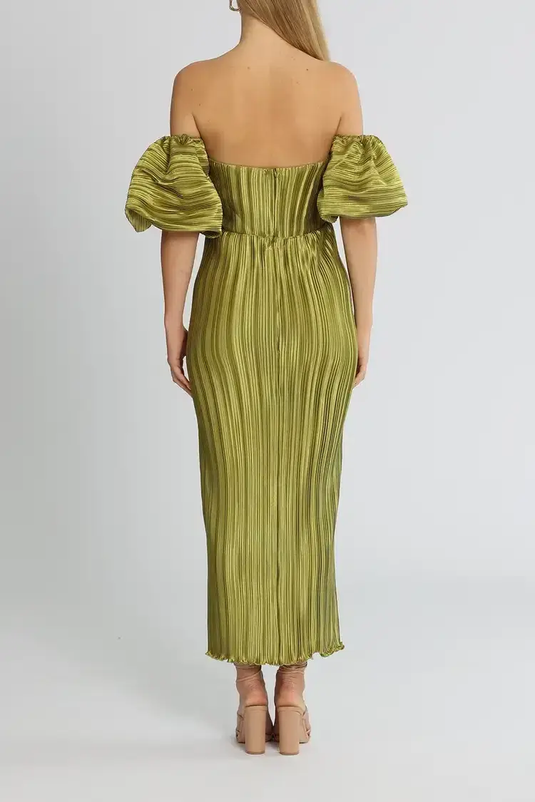 Lidee Sirene Gown in Olive Size 12 - Image 3