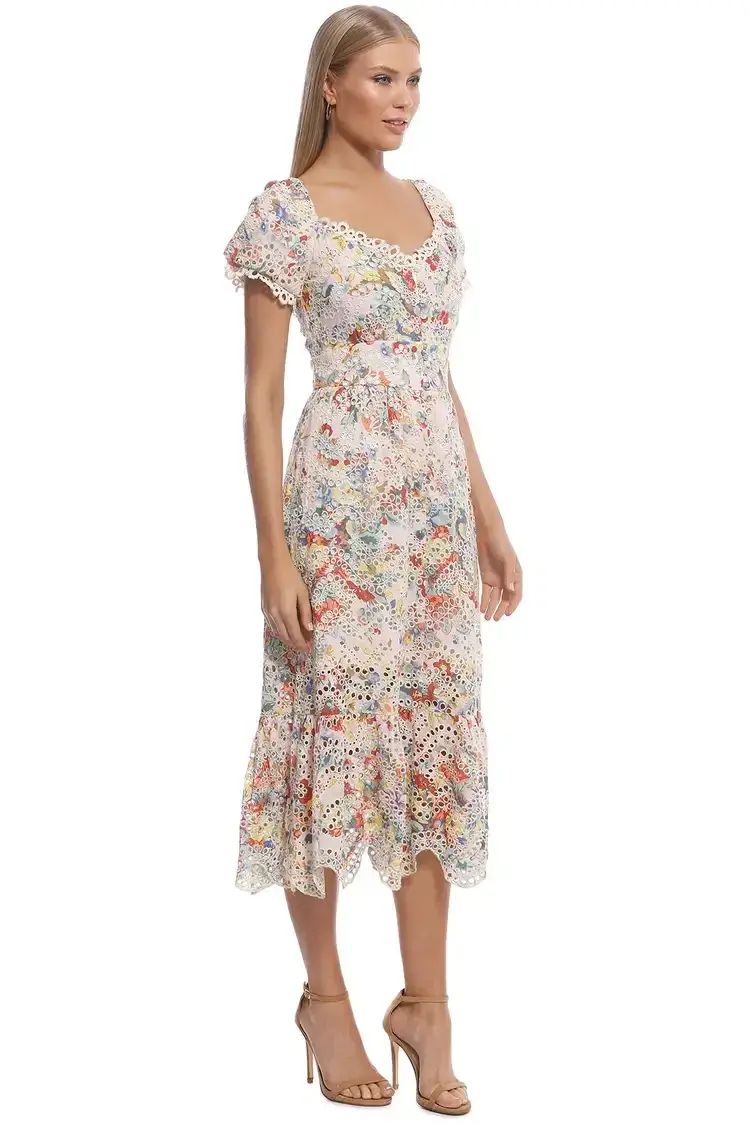 Elliatt Faith Midi Dress Floral Size 12 for rent on The Volte - main image