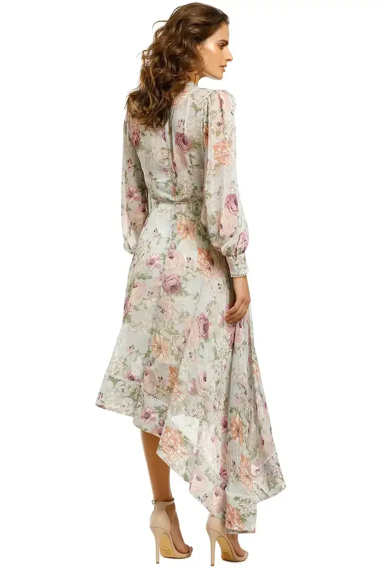 Elliatt Karishma Midi Dress in Multi Size 8 - Image 3