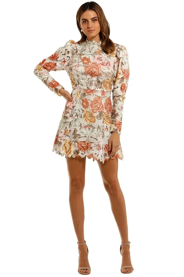 Elliatt Tessa Mini Dress Floral Size 12 for rent on The Volte - main image