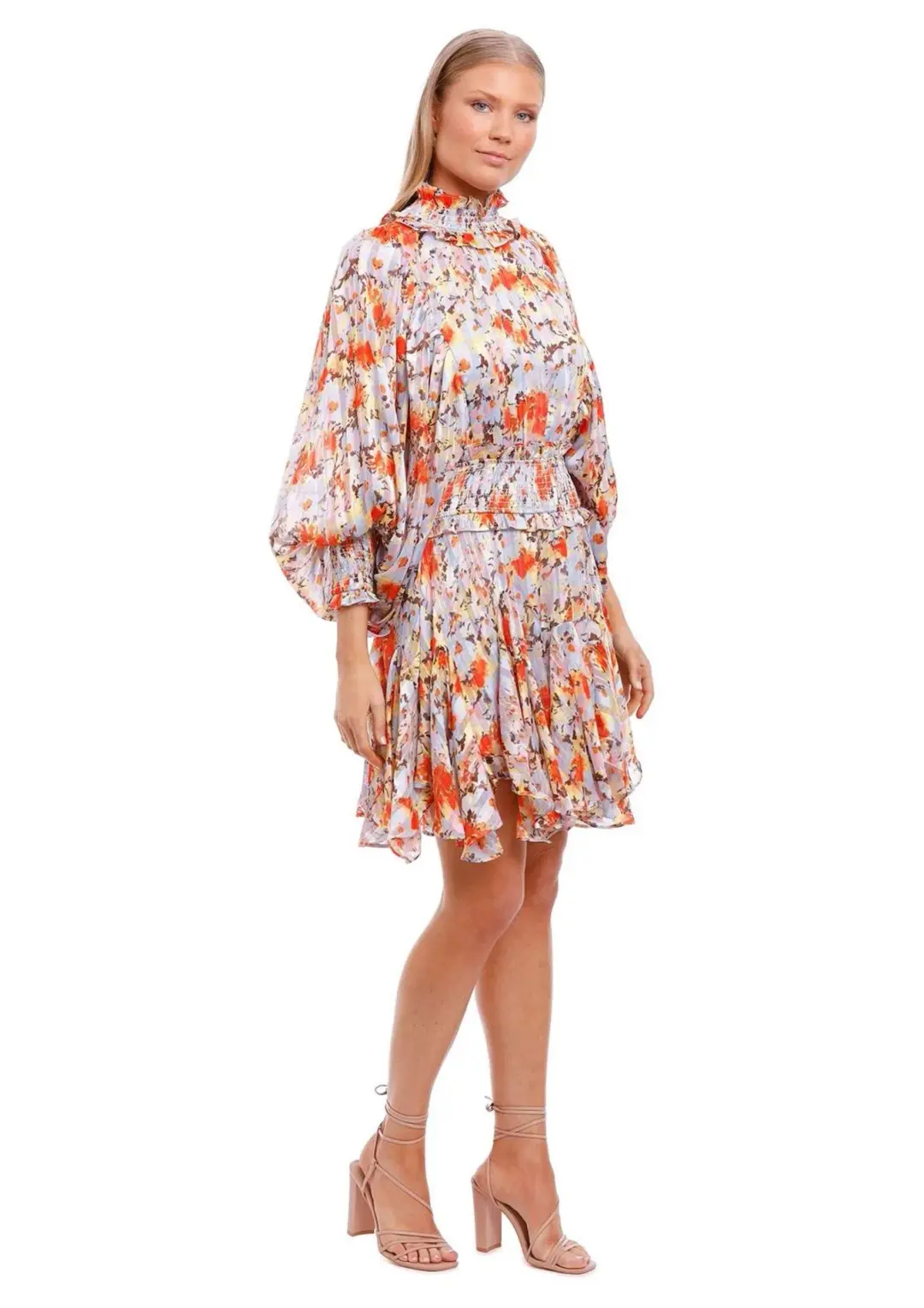 Elliatt Carbeen Mini Dress Floral Size 10 for rent on The Volte - main image