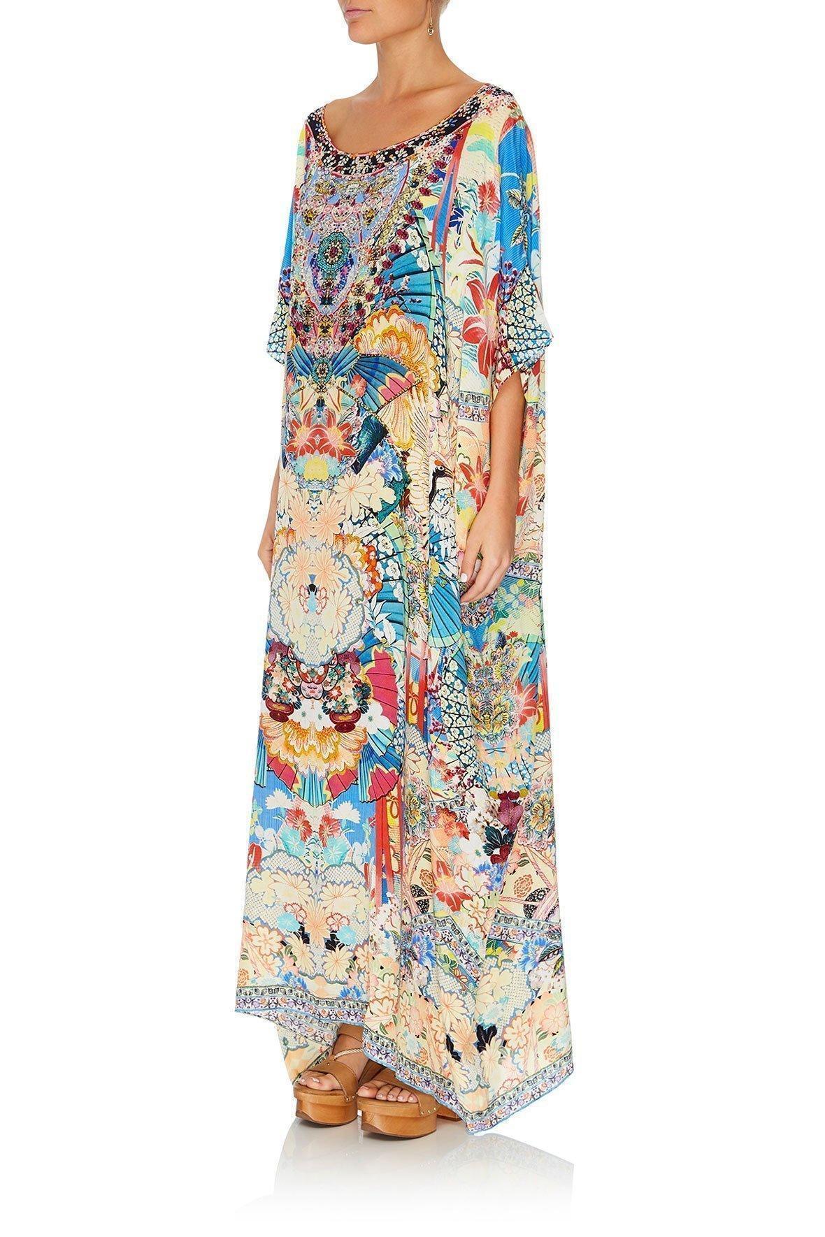Camilla Miso In Love Round Neck Kaftan One Size - Image 3