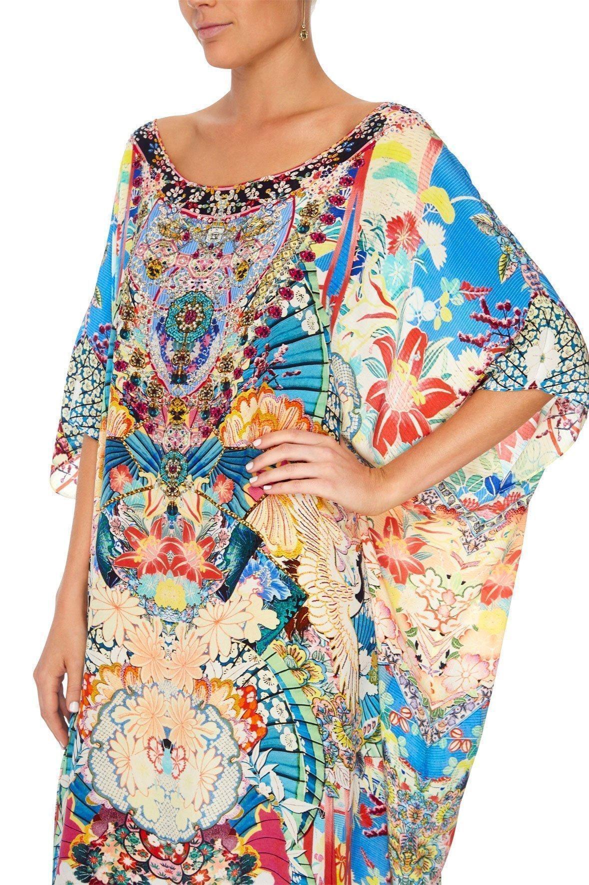 Camilla Miso In Love Round Neck Kaftan One Size - Image 7