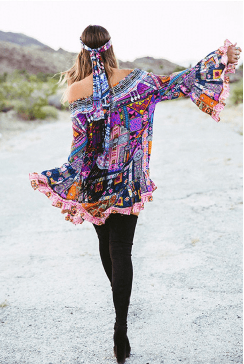 Camilla Patch Me Up A Line Frill Dress XS - Image 2