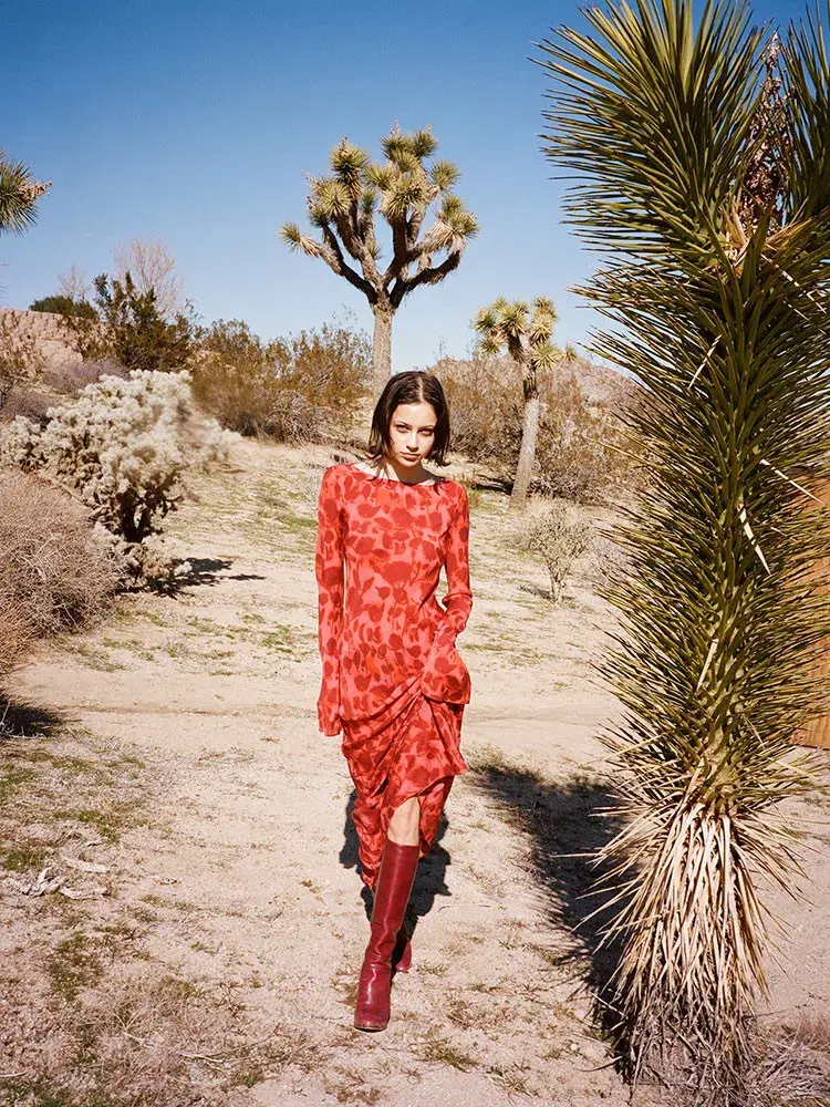 Realisation Par The Gia Dress Red Size S / Au 8 - Image 3