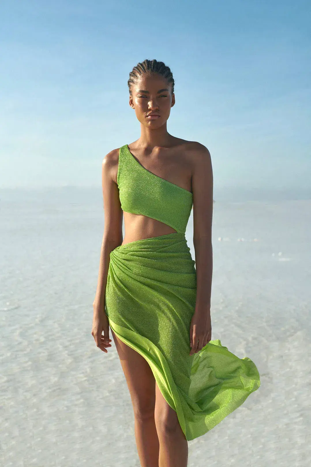 Baobab Zadeh Dress Jade Size M / Au 8 - Image 3