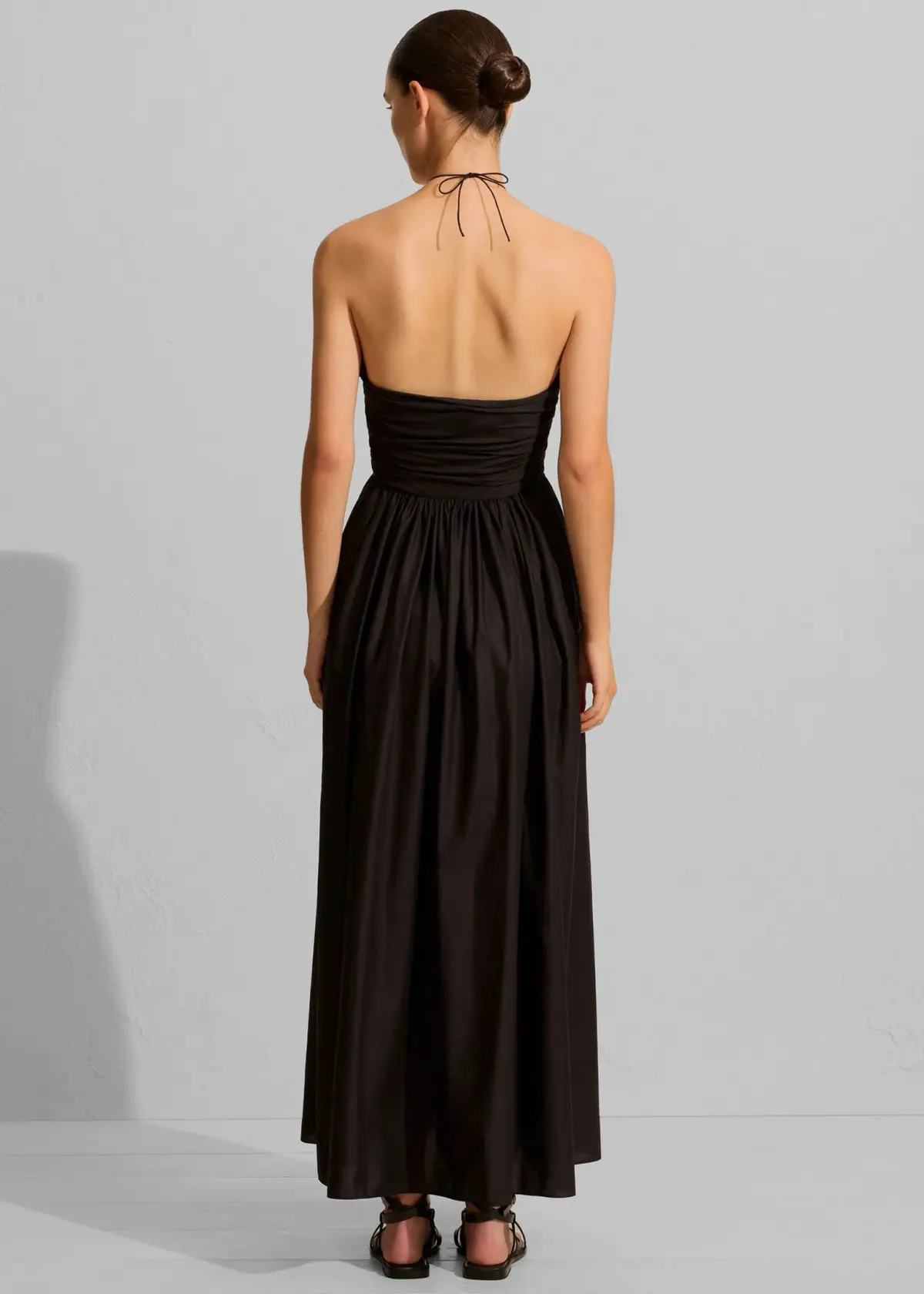 Matteau Bandea Halter Dress in Black Size 6 - Image 2