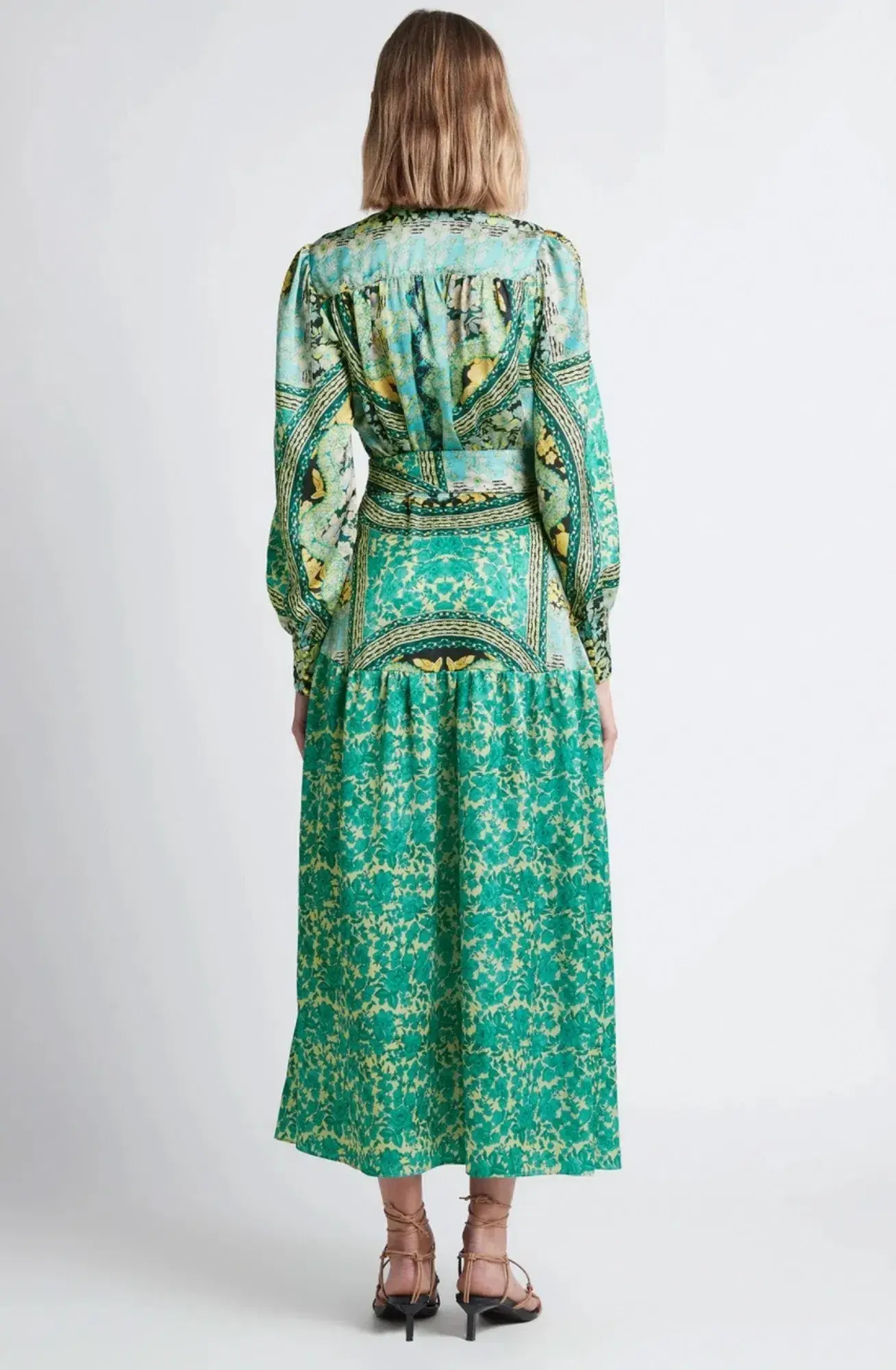 Sheike Georgia Shirt Dress Green Size 8 - Image 4