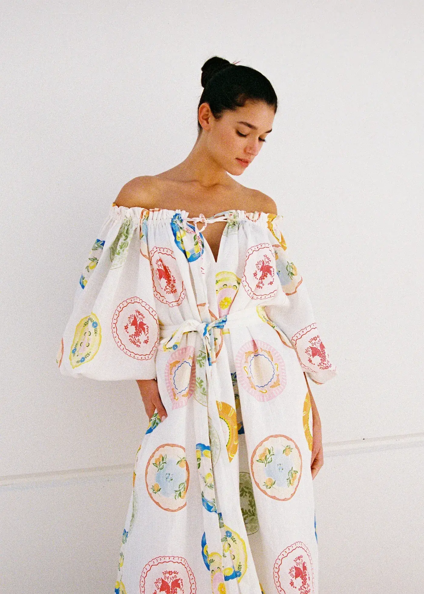 Palm Noose Sicily Dress Multi Print One Size - Image 3