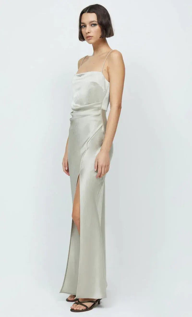 Bec & Bridge Nadia Maxi Dress Ecru Size 8 for rent on The Volte - main image