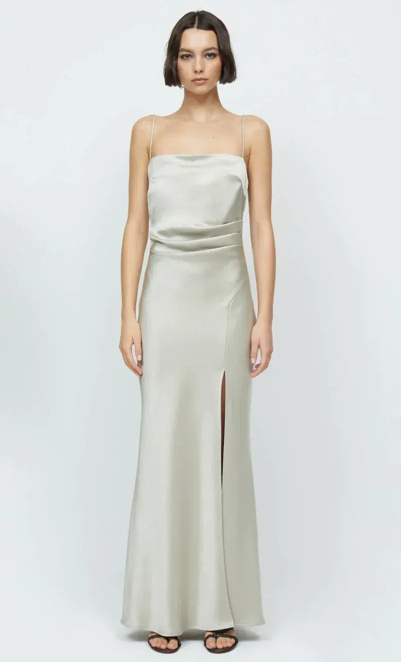Bec & Bridge Nadia Maxi Dress Ecru Size 8 - Image 5