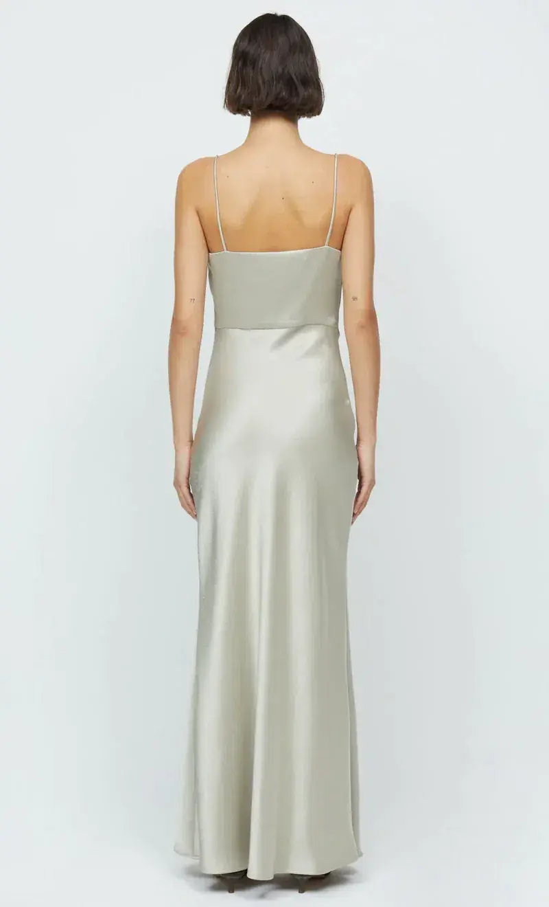 Bec & Bridge Nadia Maxi Dress Ecru Size 8 - Image 3