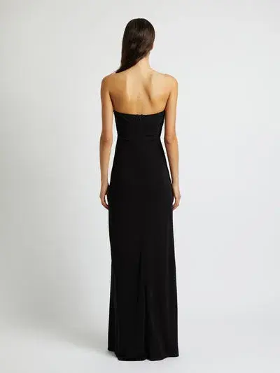 Christopher Esber Arced Palm Strapless Dress Black Size 6  - Image 3