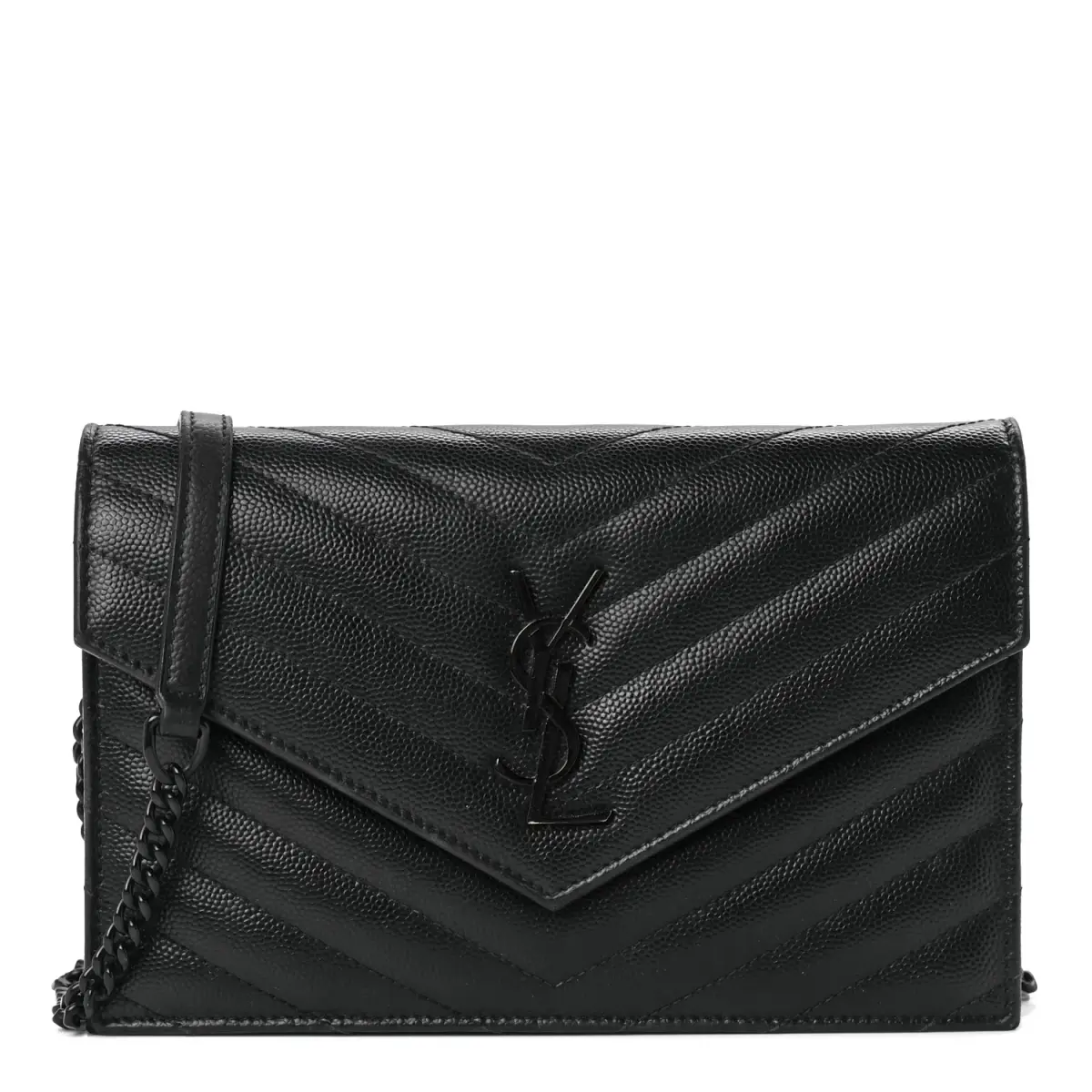YSL Envelope Bag Black  - Image 2