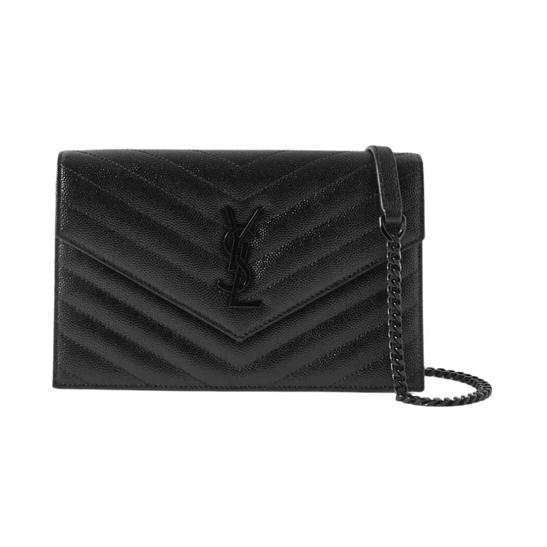 YSL Envelope Bag Black  - Image 3