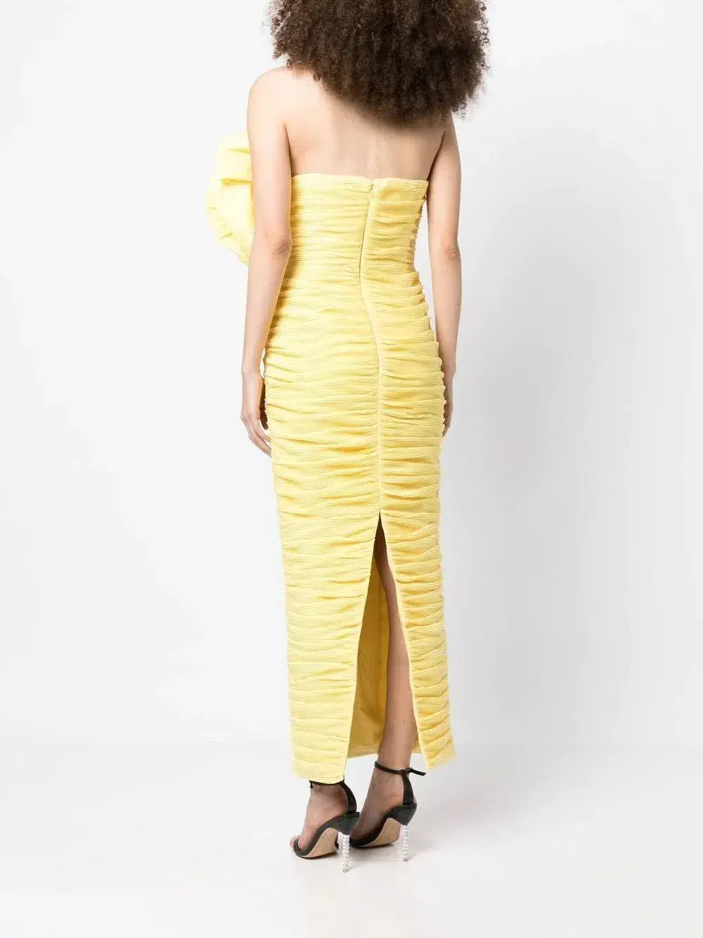 Rachel Gilbert Evana Dress Yellow Size 4 / AU 14 - Image 2