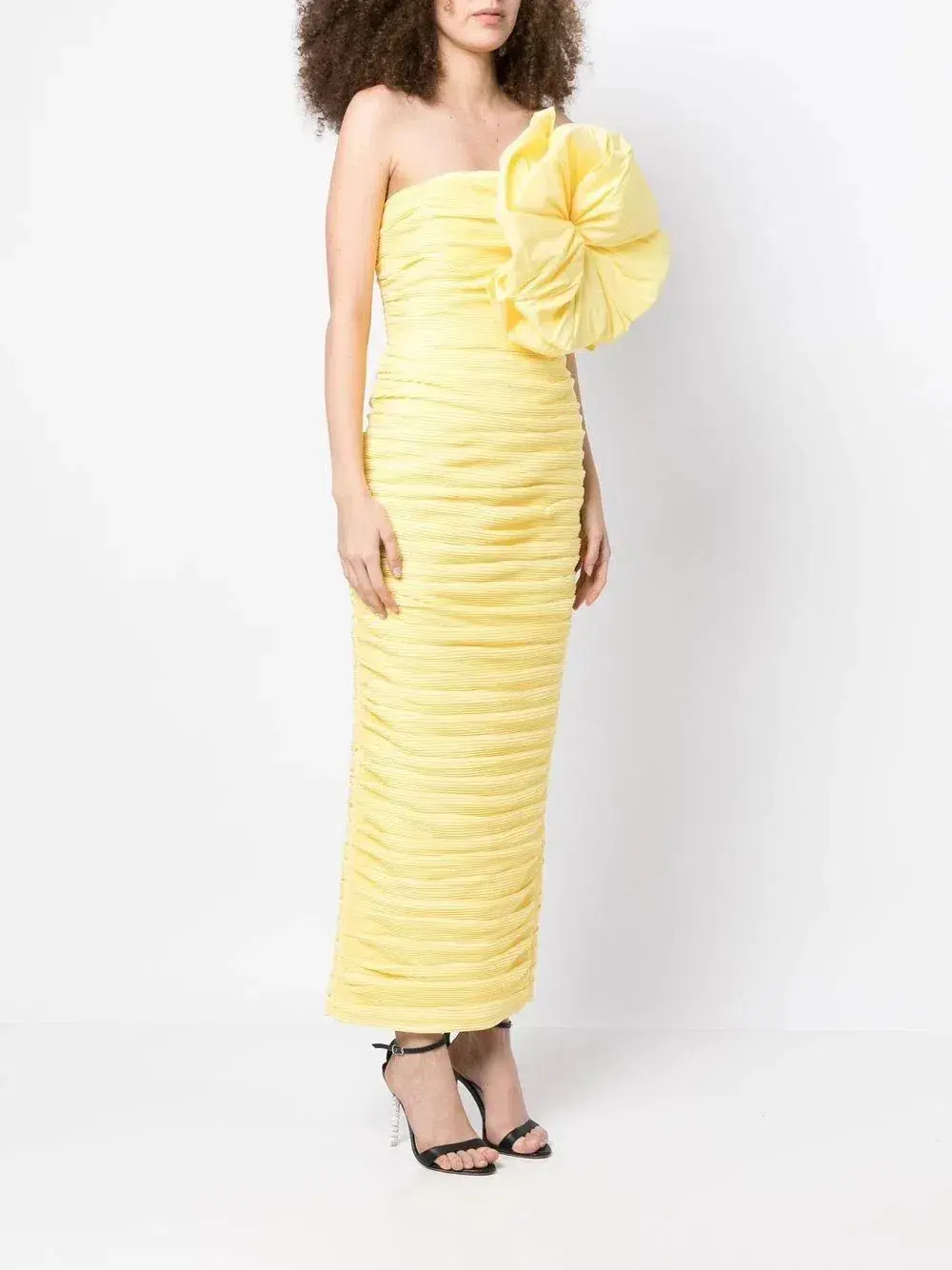 Rachel Gilbert Evana Dress Yellow Size 4 / AU 14 - Image 1