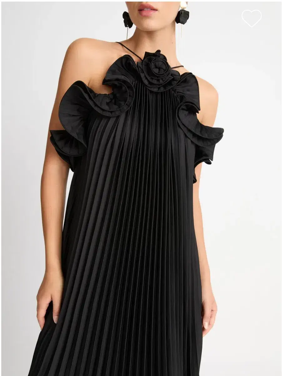 Sheike Eliza Maxi Dress Black Size 8 - Image 2