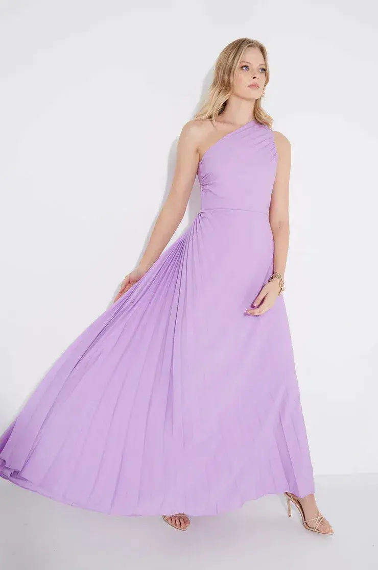 Sonya Moda Azalea Gown in Lilac Purple Size 14 - Image 4
