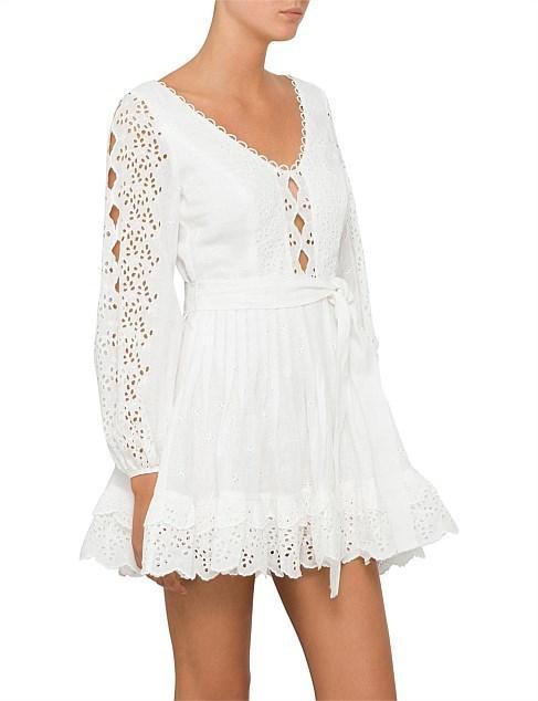 Zimmermann Helm Eyelet Vine Dress - Image 1