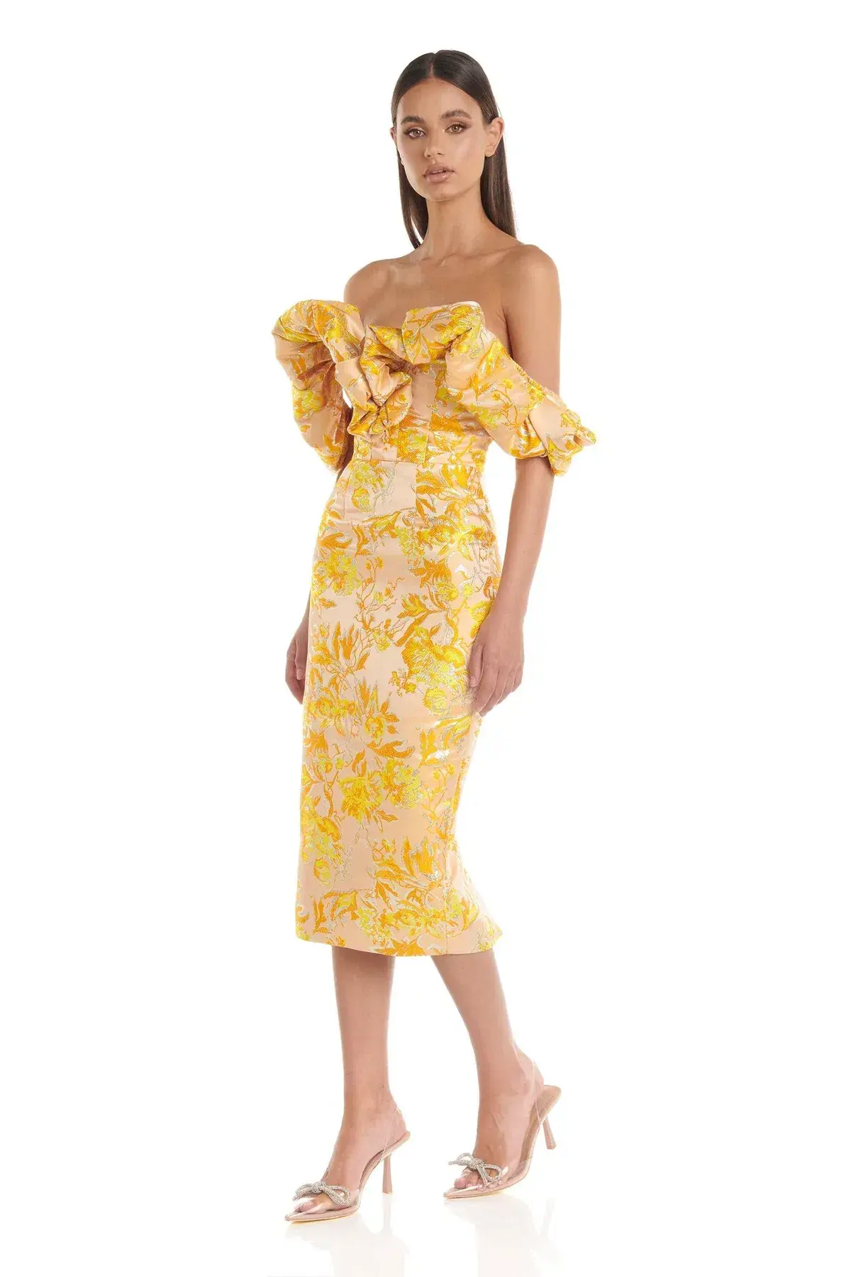 Eliya the Label Brielle Midi Dress Floral Size 10 - Image 6