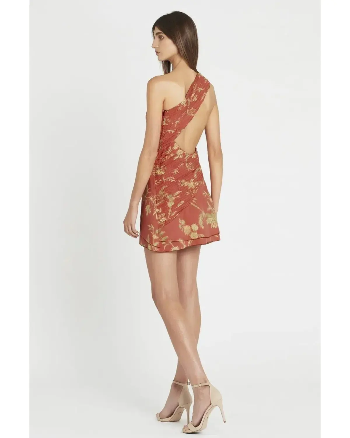 Sir the label Florentine Dress Rust Orange Size AU 10 - Image 2
