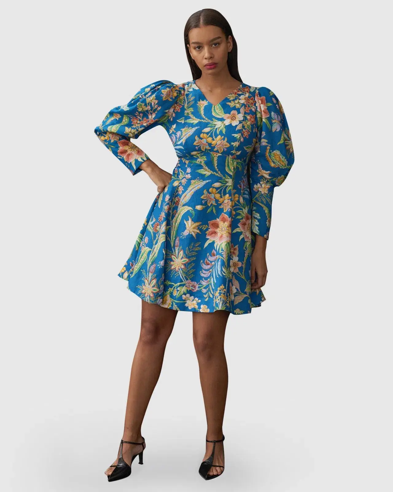 Alemais June Mini Dress Floral Size 12 - Image 1