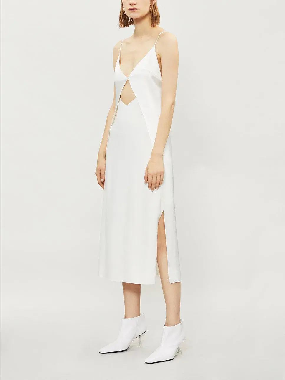 Dion Lee Tessellate Cami Dress Ivory Size 8 - Image 1