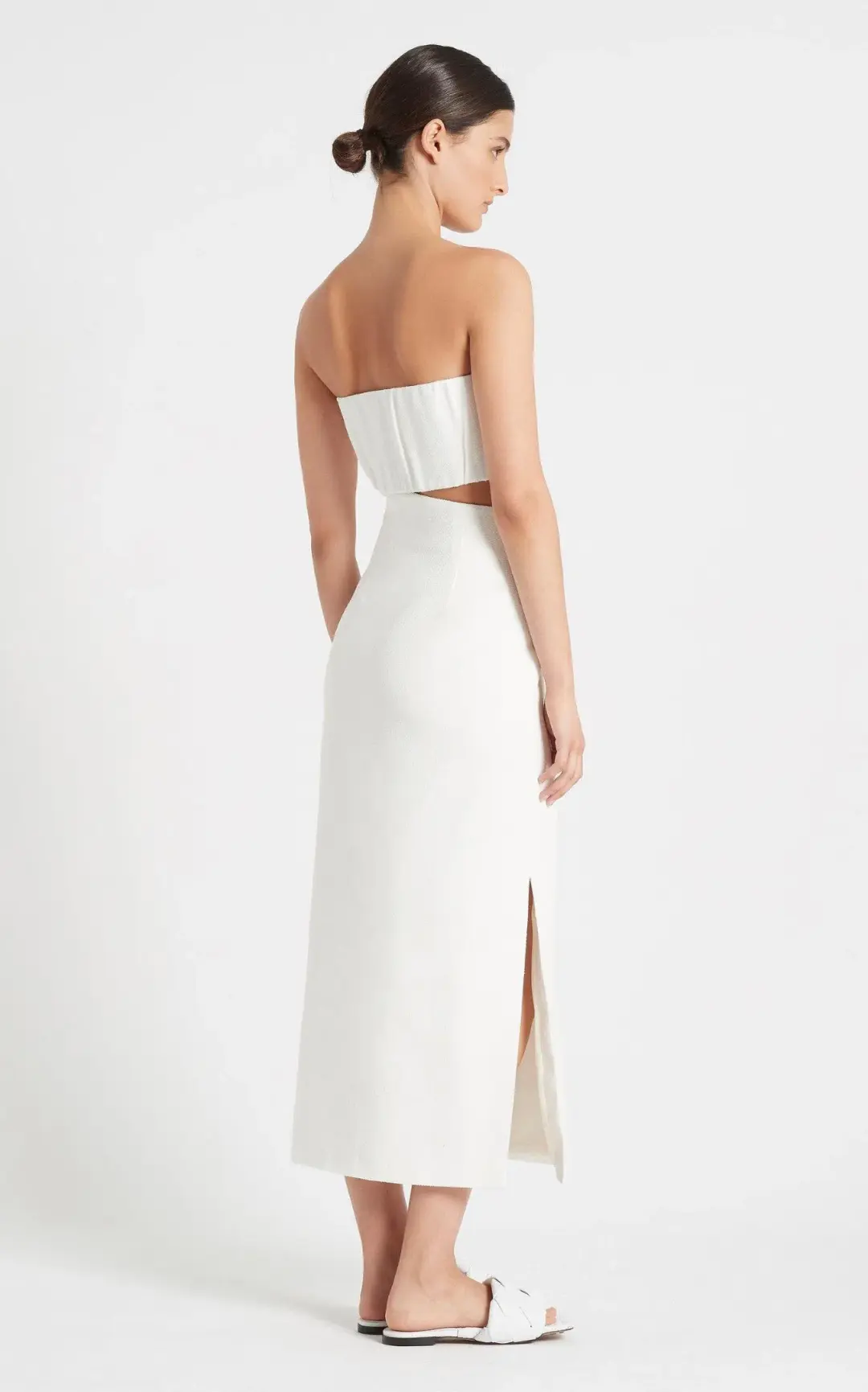 Sir The Label Yves Strapless Dress White Size 1 / AU 8 for rent on The Volte - main image