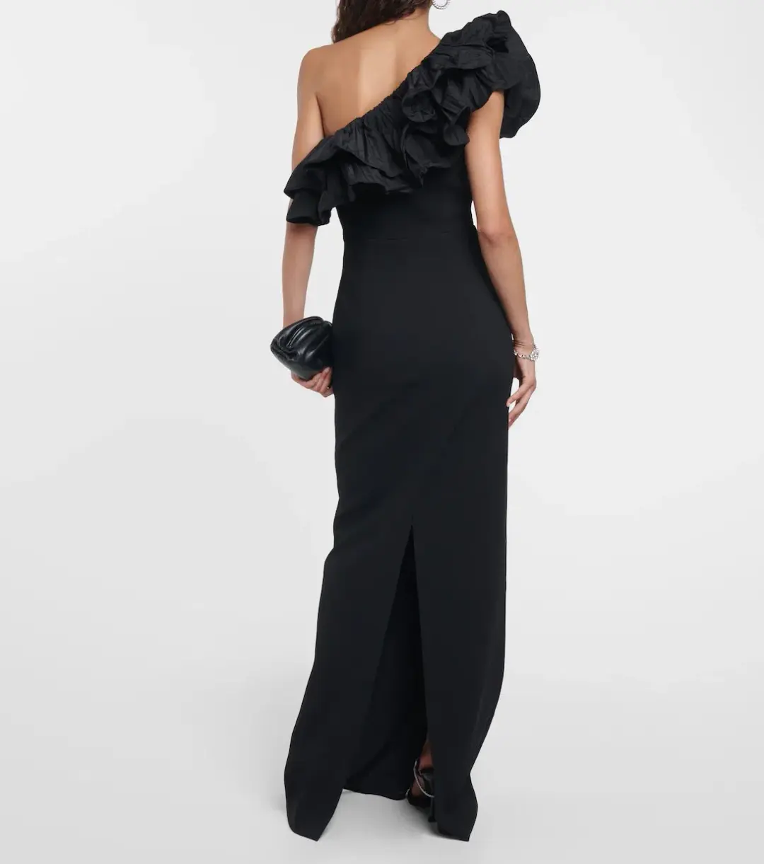 Rebecca Vallance Chloe Gown Black Size 12 for rent on The Volte - main image