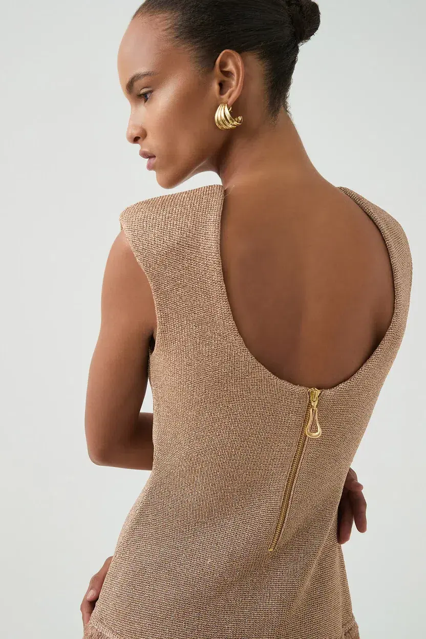 Aje Breeze Knit Mini Dress size M/10 - Image 3