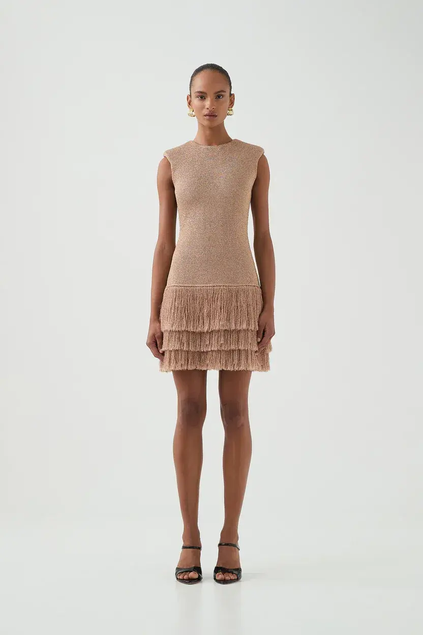 Aje Breeze Knit Mini Dress size M/10 - Image 1