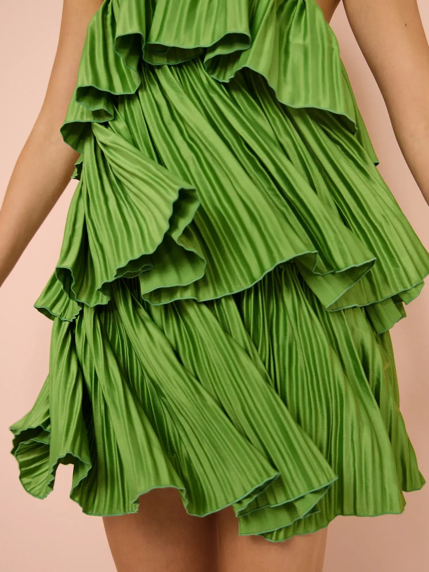 L'Idee Danse Mini Dress In Fern Size 10  - Image 8