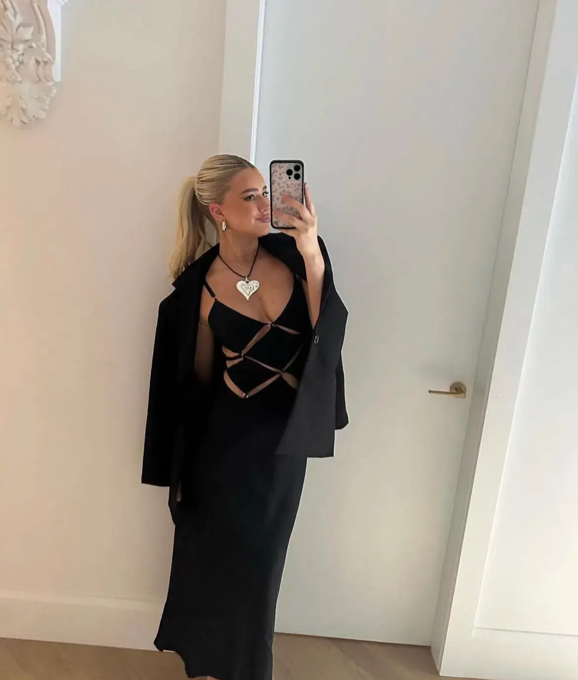 Bec & Bridge Diamond Days Strap Maxi Dress Black Size S / AU 8 - Image 5
