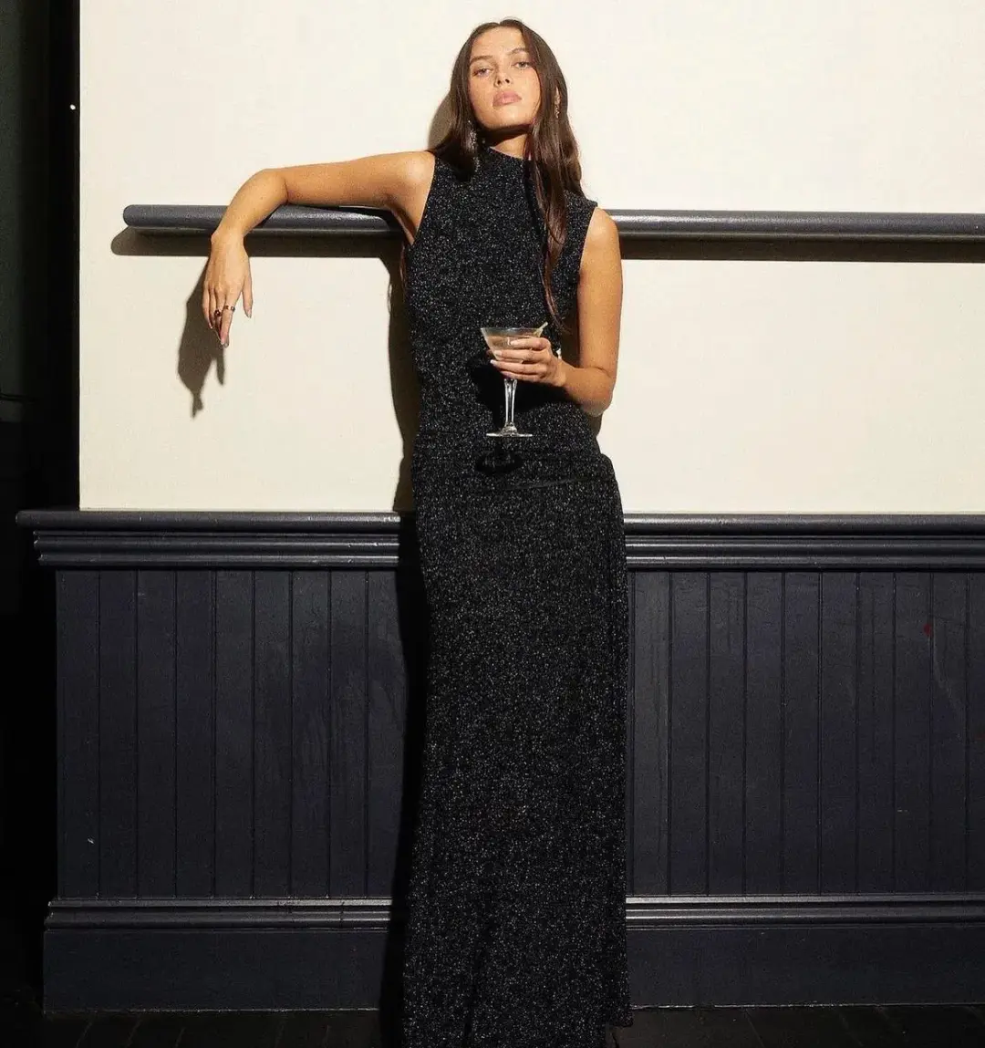 Arcina Ori Monica Dress Midnight Blue Size S / AU 8 for rent on The Volte - main image