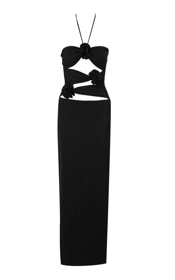 Maygel Coronel Veranera Dress Black Size S / AU 8 - Image 5