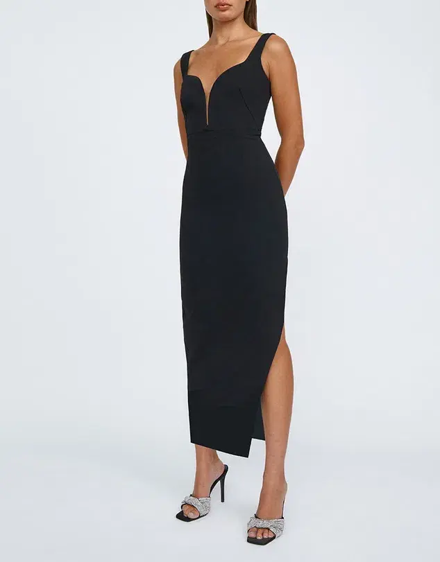 By Johnny Kimberly Full Length Dress Black Size 12  - Image 5