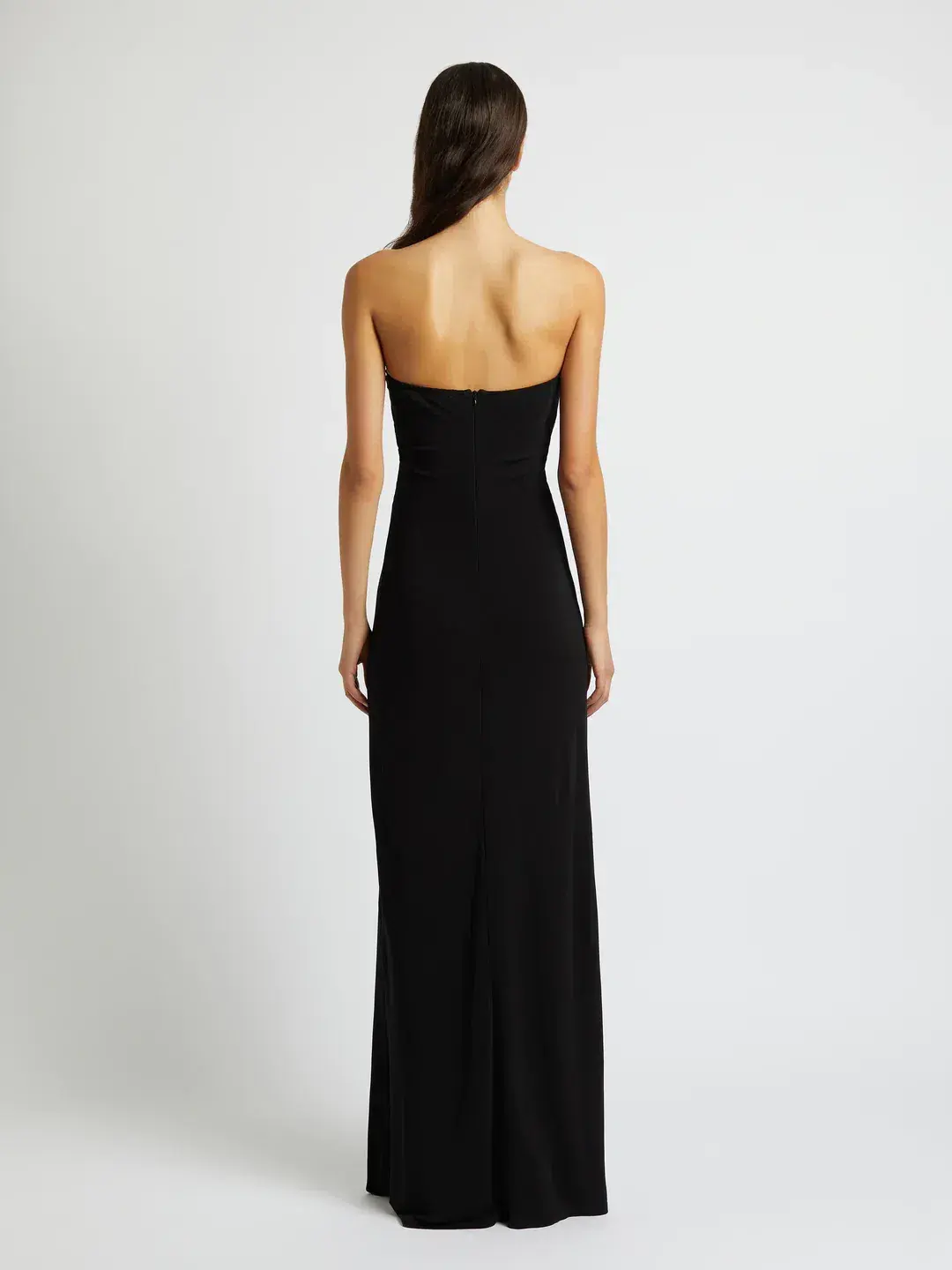 Christopher Esber Arched Palm Strapless Dress Size 6 - Image 3