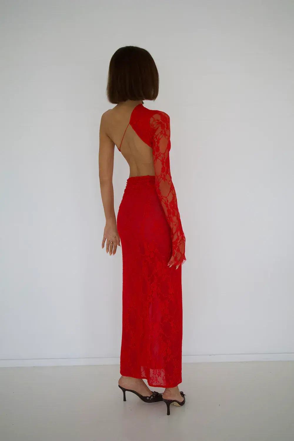 Deconduart Quinta Gown Red Size 8  - Image 2
