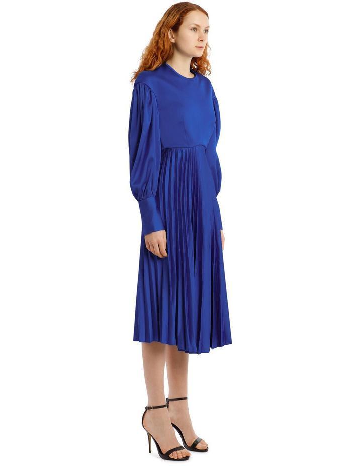 Nicola Finnetti  Evelyn Midi Blue Dress Size 8 for rent on The Volte - main image