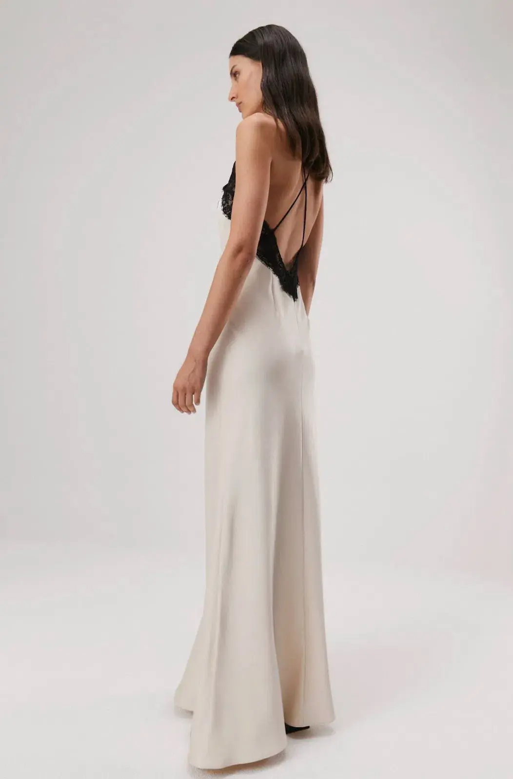Misha Eanna Maxi Dress Champagne Size 6 - Image 2
