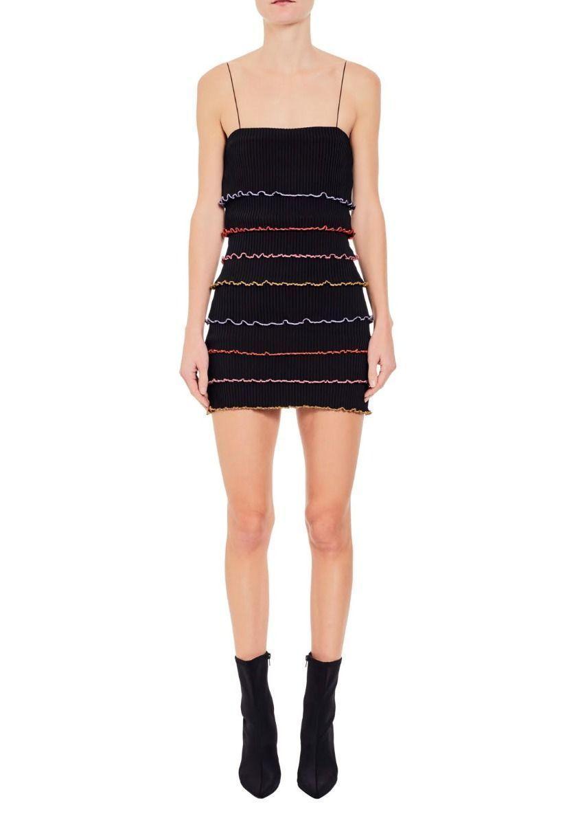 Bec & Bridge La Bamba Mini Dress Black Size AU 8 - Image 1