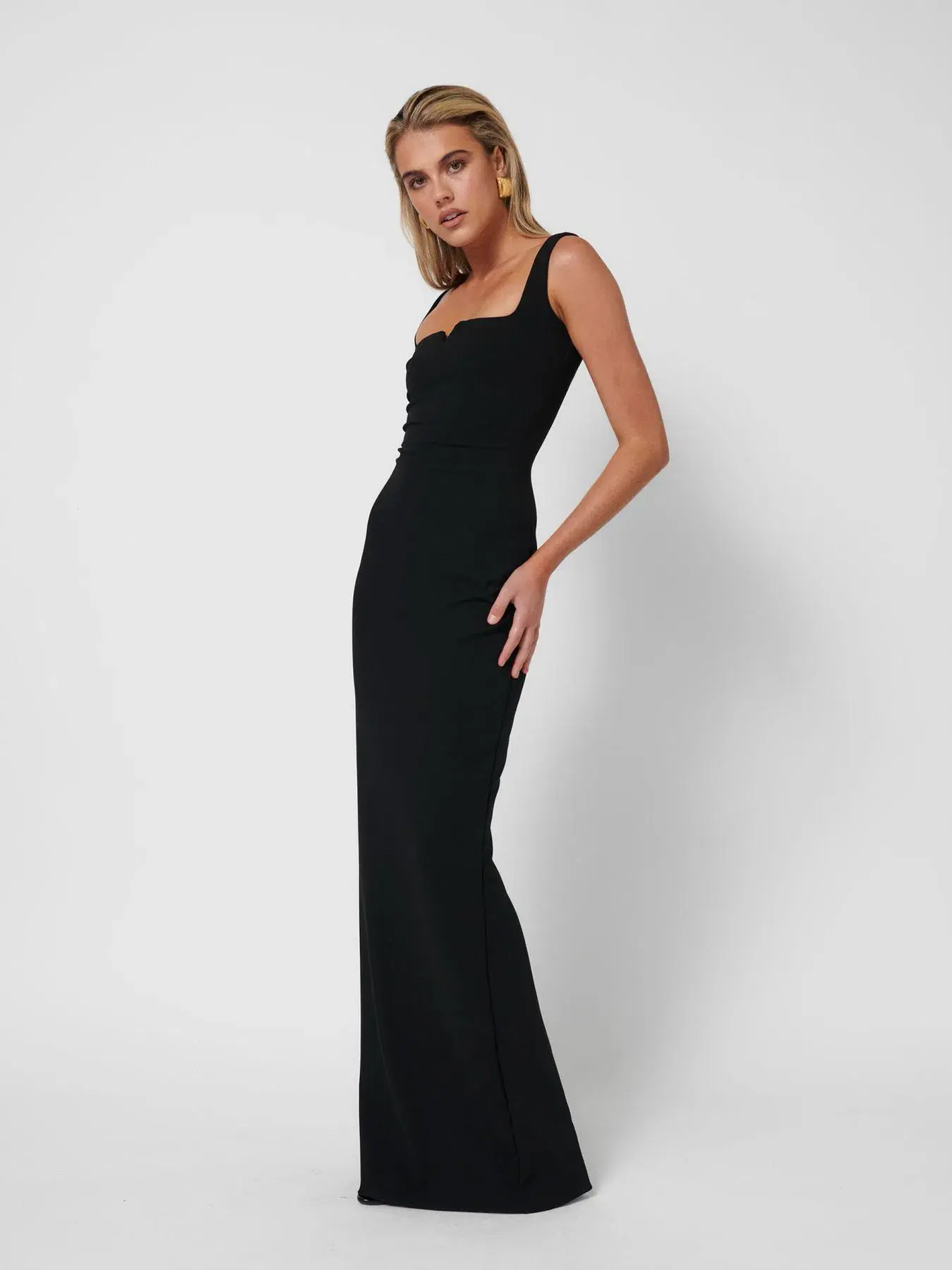Effie Kats Natalya Gown Black Size XS / AU 6 - Image 2