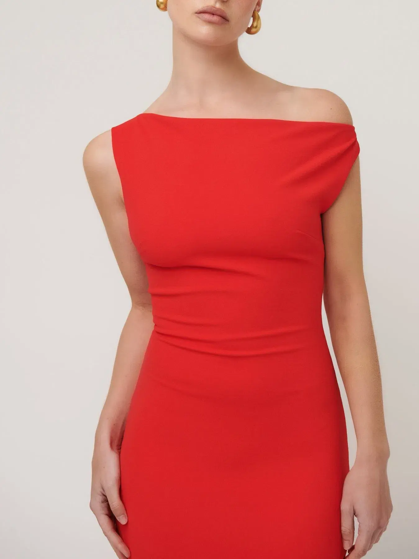 Effie Kats Inaya Gown Cherry Red Size S / AU 8 - Image 2
